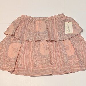 Universal Threads Paisley Pink Short Skirt, Size XS